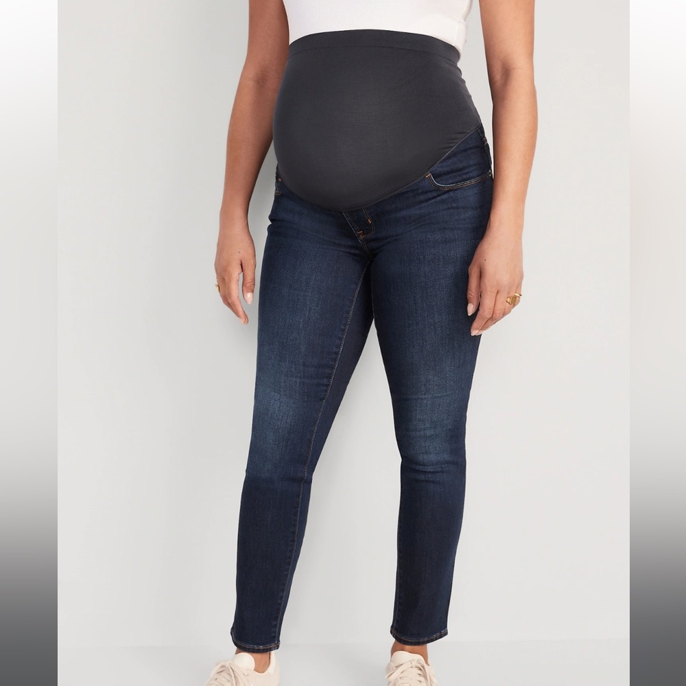 Old Navy Maternity Full Panel Pop Icon Skinny Jeans